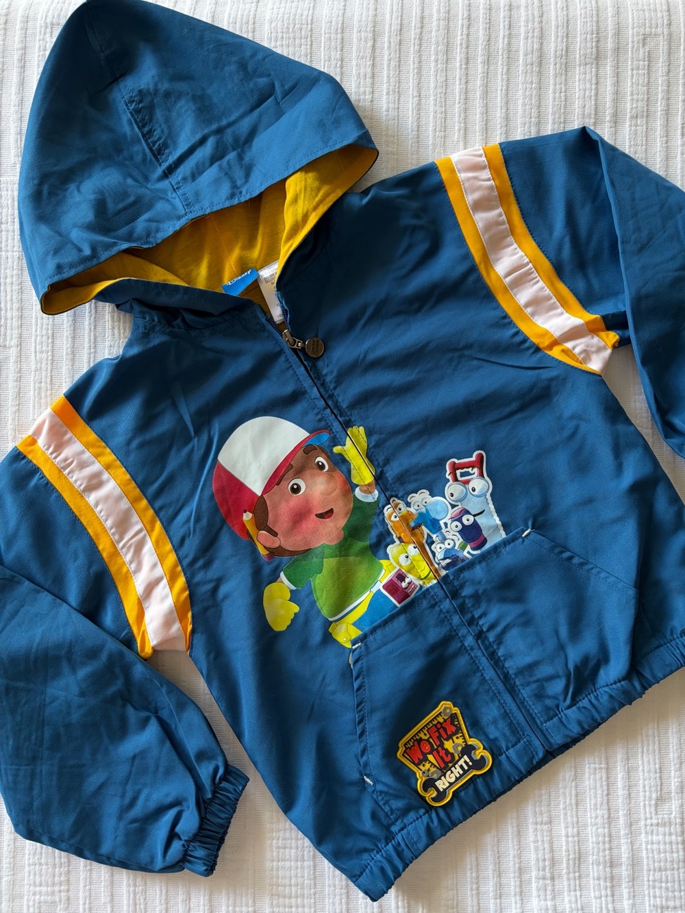 Y2K Handy Manny Windbreaker Jacket